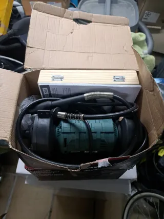 Esmeriladora doble Parkside con eje flexible