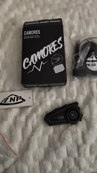 Casco Moto ZNP Zenith Project Talla L con aricular