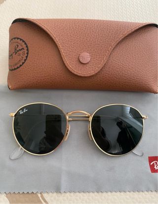 Gafas de Sol Ray-Ban 3447 Redondas Metal Doradas