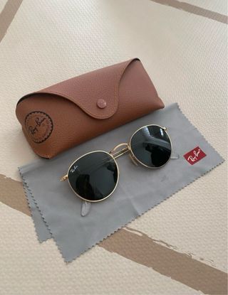 Gafas de Sol Ray-Ban 3447 Redondas Metal Doradas