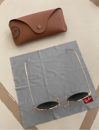 Gafas de Sol Ray-Ban 3447 Redondas Metal Doradas