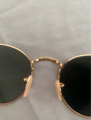 Gafas de Sol Ray-Ban 3447 Redondas Metal Doradas