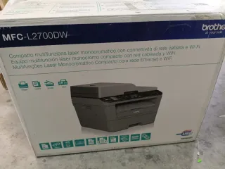 Impresora Láser Brother MFC-L2700DW Gris