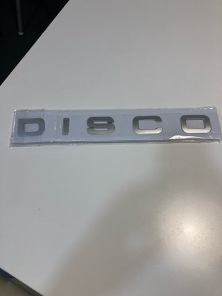 Letras Capó Land Rover Discovery 4