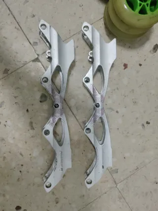 Guías Patines Velocidad Aluminio 195mm