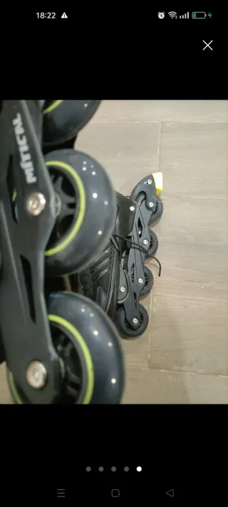 Patines en línea ajustables talla 39 a 42