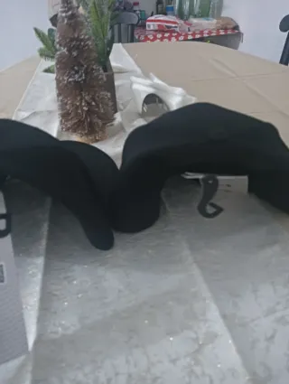 2 Gorras Real Madrid Negras Nuevas