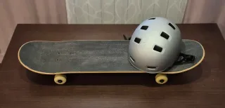 Skate con diseño artístico