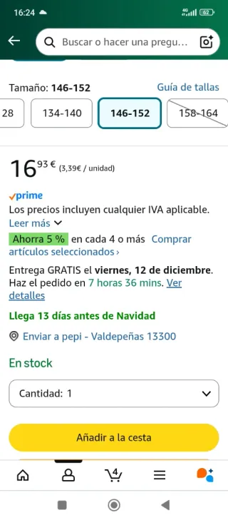 Pack 5 Calzoncillos Puma Niño Talla 11 años. Nuevo