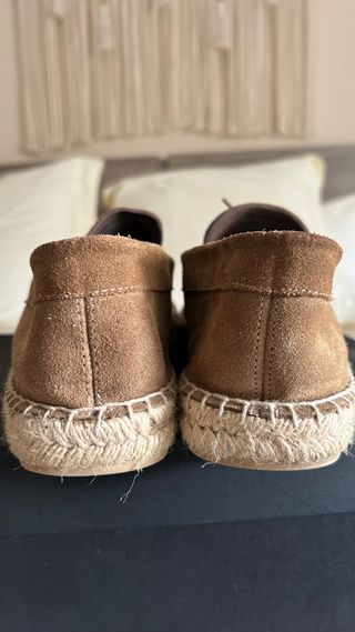 Zapatos Massimo Dutti Hombre Beige/Marrón