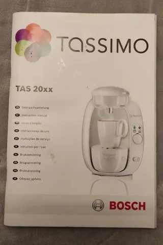 Cafetera Bosch Tassimo Negra