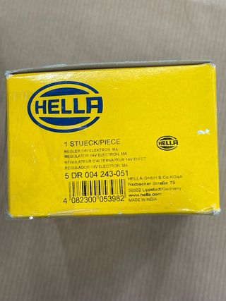 Regulador Alternador HELLA 5DR 004 243-05