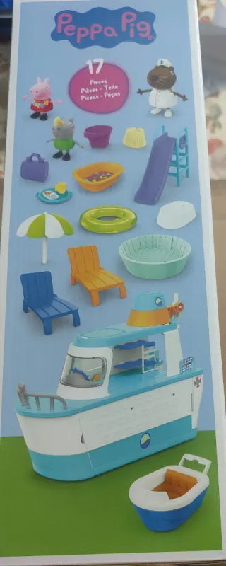 Barco Crucero Peppa Pig 17 Piezas