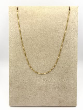 Cadena de bolas en oro 18K.