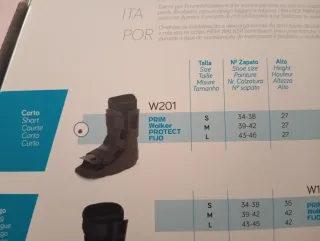 Bota Ortopédica Negra