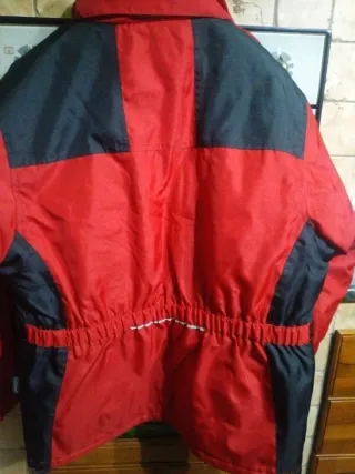 Giubbino invernale uomo XXXL rosso/nero
