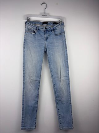Vaqueros Guess Starlet Skinny Low Azul Claro