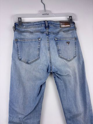Vaqueros Guess Starlet Skinny Low Azul Claro