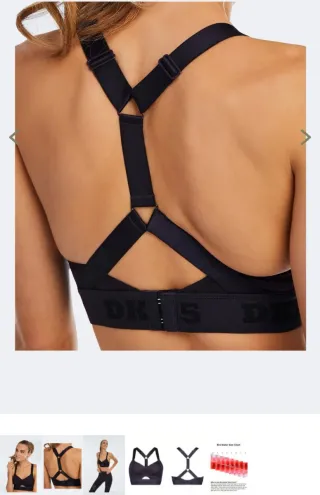 Sujetador deportivo PINK 1985 morado