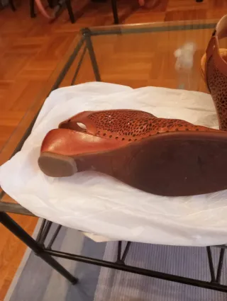 Zapatos Pikolinos mujer marrones piel