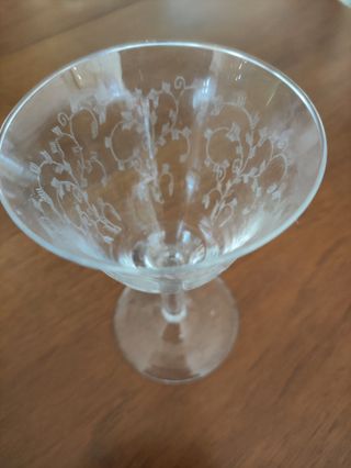 Bicchieri vetro vintage