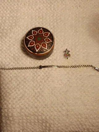 Pulsera Tous Osito Multicolor Plata