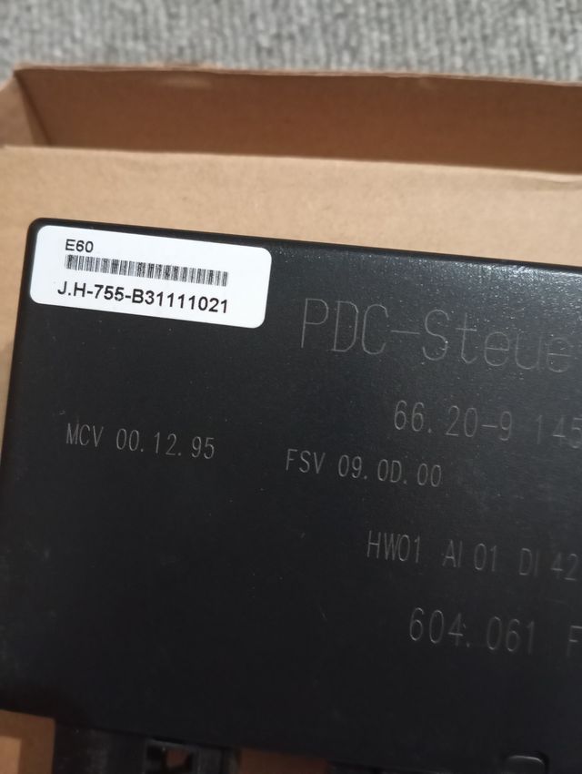 Unidad de control PDC E60 BMW