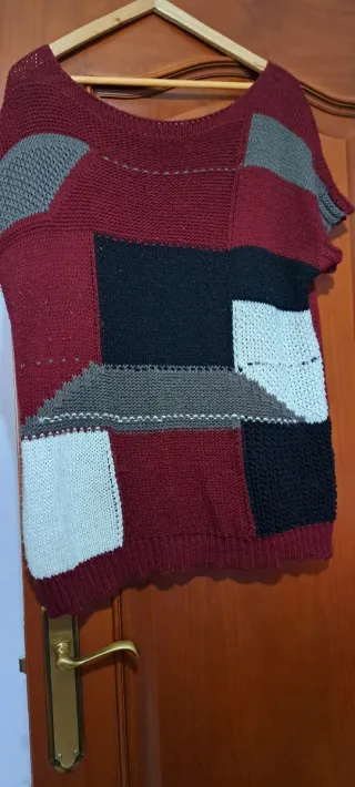 Jersey patchwork colores