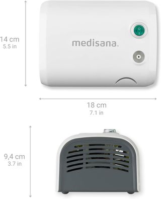 medisana IN 520 inhalador, nebulizador compresor c