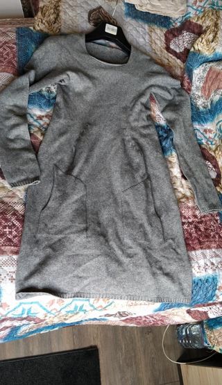 Vestito caldo invernale grigio