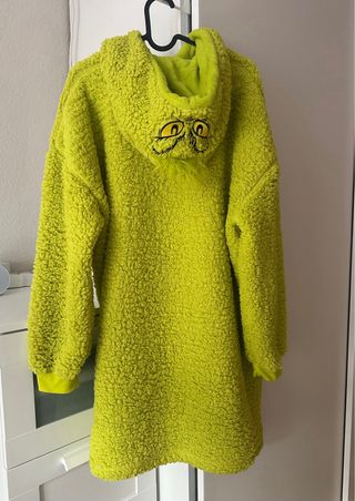 Sudadera Oversize Grinch Peluda