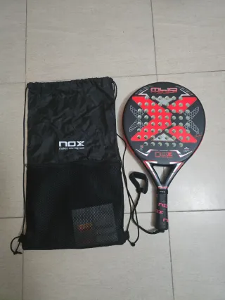 Raqueta Pádel Nox ML10 + Funda