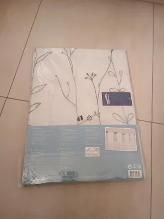 Cortinas Meradiso Blancas Poliéster