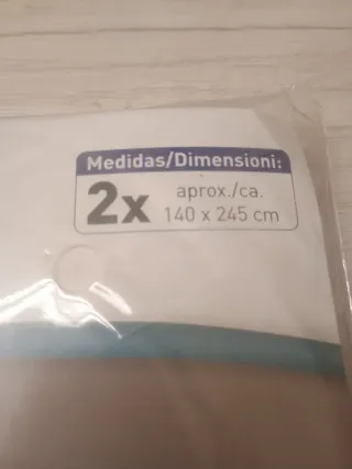 Cortinas Meradiso Blancas Poliéster