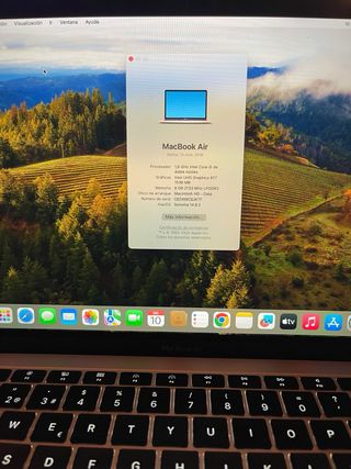MacBook Air 2018 Oro/Plata