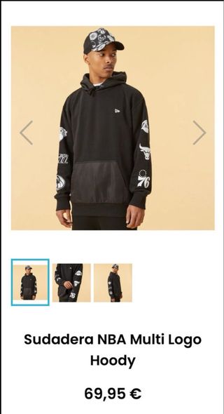 Sudadera New Era NBA Talla M