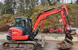 Miniexcavadora Kubota KX057-4 (2017)