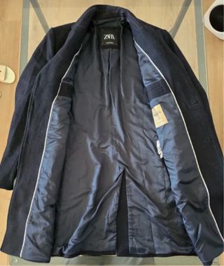 Abrigo zara hombre