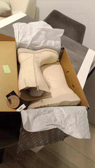 Botas D.Franklin Beige Talla 39