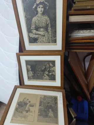 2 Cuadros Florales Vintage