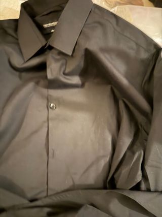 Camisa negra formal slimfit