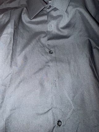 Camisa negra formal slimfit