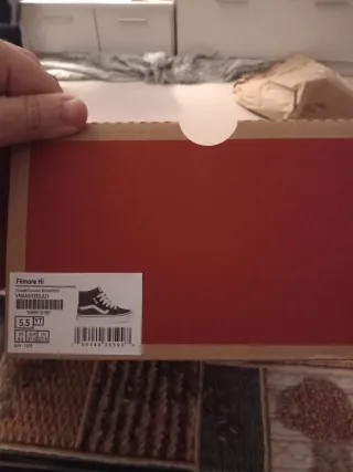 Zapatillas Vans SK8-Hi Negras y Blancas