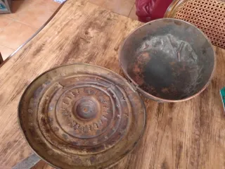 Calienta camas de cobre