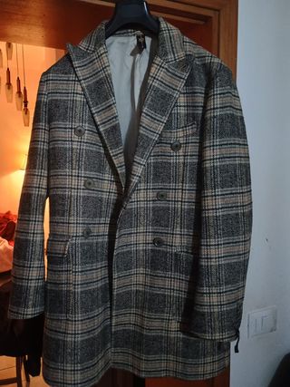 Cappotto Trend Ragazzo Uomo a quadri Collezione