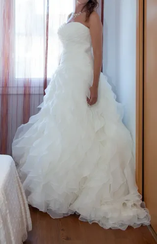 Vestido de Novia Blanco de Clara Novias