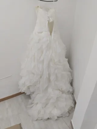 Vestido de Novia Blanco de Clara Novias