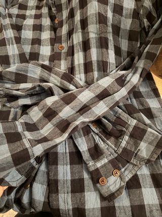 Camisa cuadros DENIM TEX XL