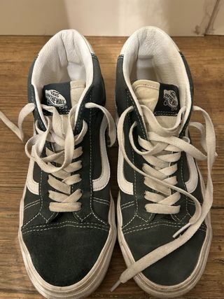 Zapatillas Vans Talla 39 Verde Oscuro