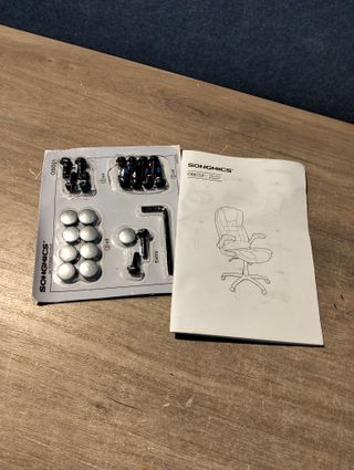 SONGMICS Silla de Oficina con Respaldo Alto